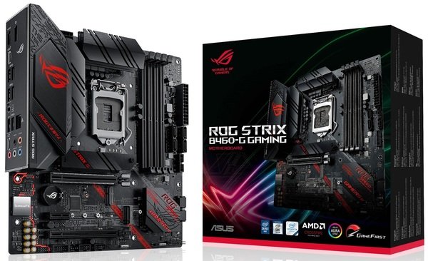 

Материнcкая плата ASUS STRIX B460-G GAMING