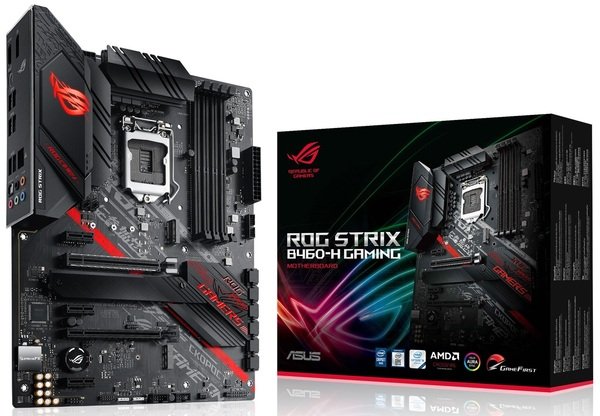 

Материнcкая плата ASUS STRIX B460-H GAMING
