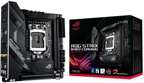 

Материнcкая плата ASUS STRIX B460-I GAMING