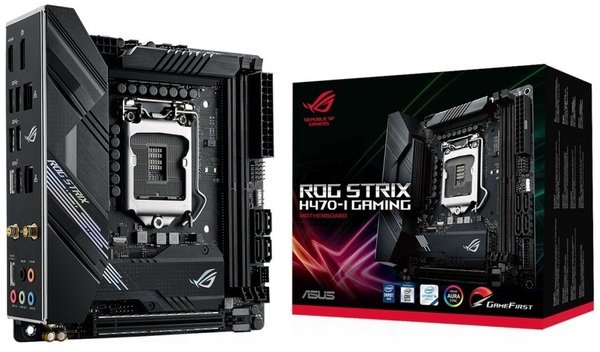 

Материнcкая плата ASUS STRIX H470-I GAMING