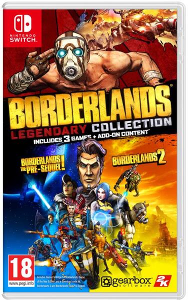 Акція на Игра Borderlands Legendary Collection  (Nintendo Switch, Английский язык) від MOYO