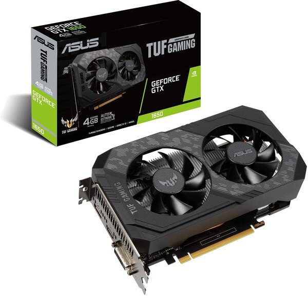 

Видеокарта ASUS GeForce GTX1650 4GB DDR6 TUF (TUF-GTX1650-4GD6-GAMING)