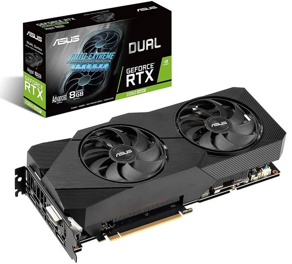 

Видеокарта ASUS GeForce RTX2060 SUPER 8GB GDDR6 DUAL EVO Advanced V2 (DUAL-RTX2060S-A8G-EVO-V2)