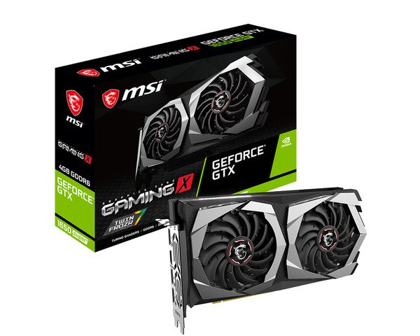 

Видеокарта MSI GeForce GTX1650 SUPER 4GB GDDR6 GAMING X (GTX1650_SUPER_GAMING_X)