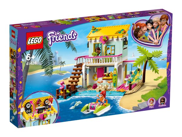 

Конструктор LEGO Friends Пляжный домик (41428)