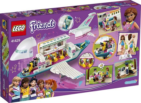 

Конструктор LEGO Friends Самолет в Хартлейк Сити (41429)