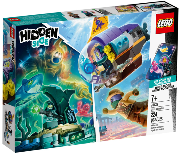 

Конструктор LEGO Hidden Side Подводная лодка Джей-Би (70433)