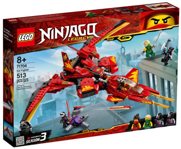 

Конструктор LEGO Ninjago Истребитель Кая (71704)