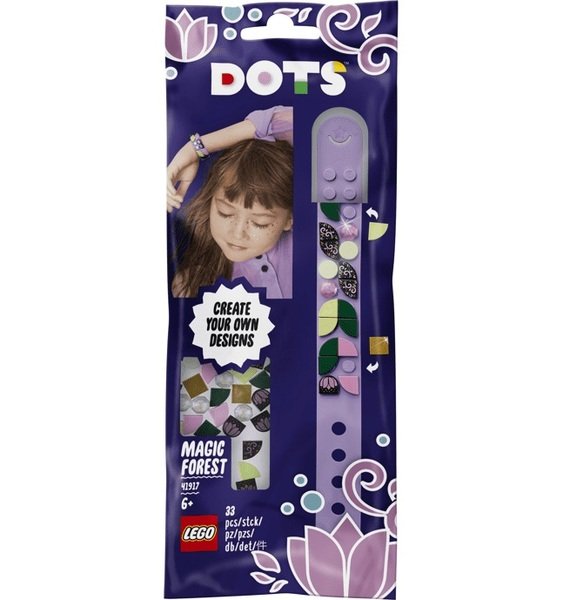 

Конструктор LEGO DOTS Браслет Волшебный лес (41917)