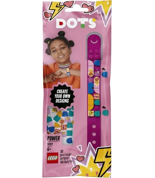

Конструктор LEGO DOTS Браслет Суперсила (41919)