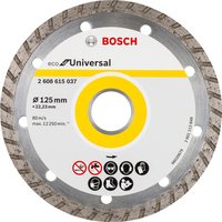 Алмазный отрезной диск Bosch ECO универсальный Turbo 125-22.23