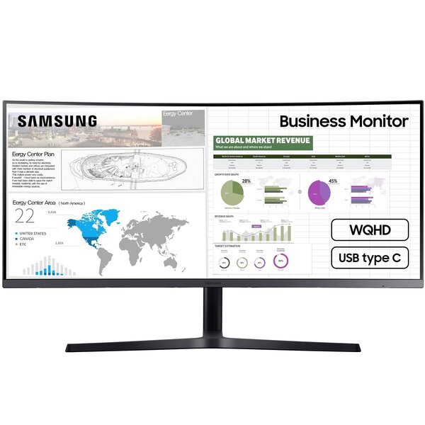 

Монитор 34" SAMSUNG Curved C34H890 (LC34H890WGIXCI)