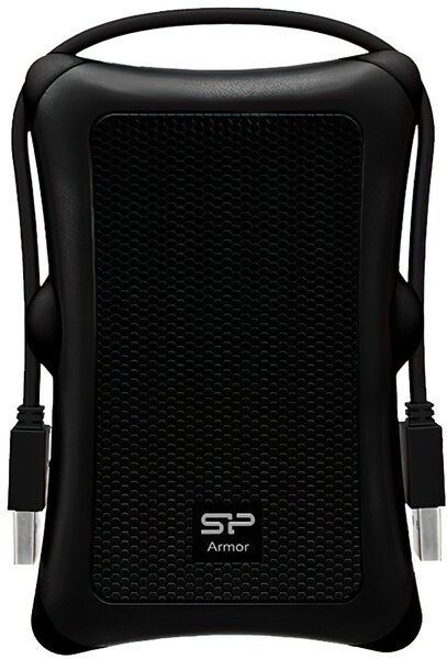 

Жесткий диск SILICON POWER 2.5" USB 3.2 Armor A60 1TB IPX4 Black (SP010TBPHDA60S3A)