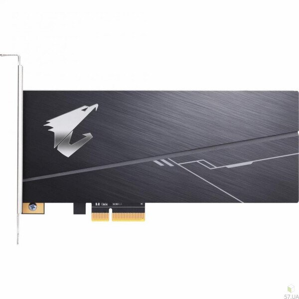 

SSD накопитель GIGABYTE AORUS RGB AIC 1TB NVMe (GP-ASACNE2100TTTDR)