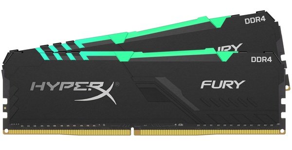 

Память для ПК HyperX DDR4 3600 16GB KIT (8GBx2) Fury RGB (HX436C17FB3AK2/16)