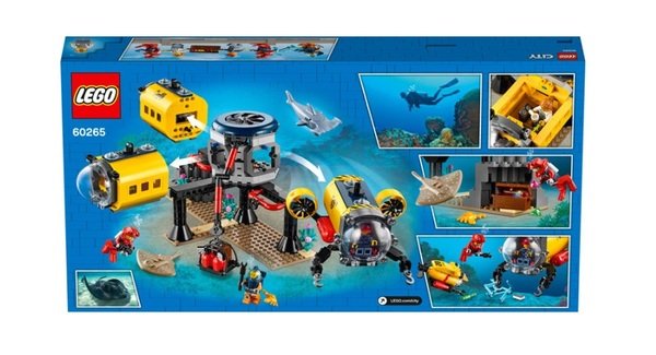 

LEGO 60265 City Oceans Океан: исследовательская база