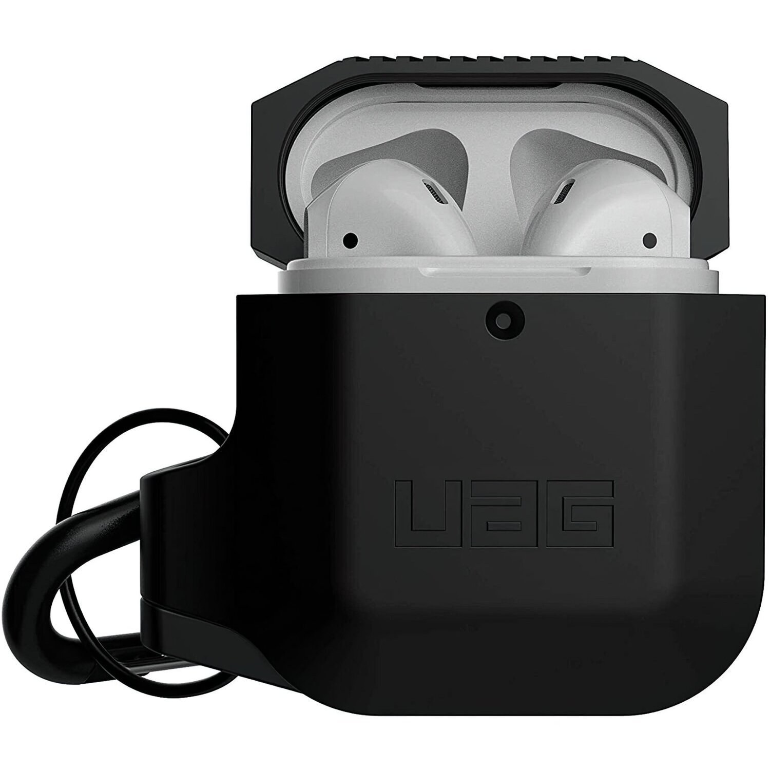 Чехол UAG для AirPods Silicone Black/Black (10185E114040) фото 