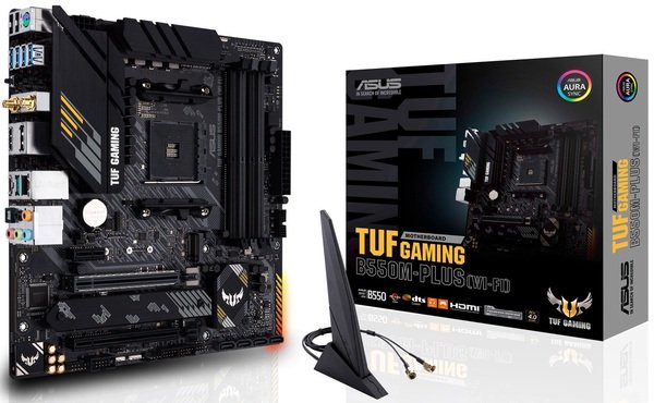 

Материнcкая плата ASUS TUF GAM B550M-PLUS WI-FI (TUF_GAM_B550M-PLUS_WI-FI)