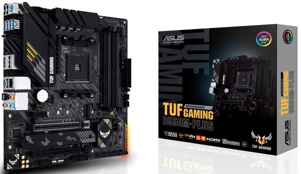 

Материнcкая плата ASUS TUF GAMING B550M-PLUS (TUF_GAMING_B550M-PLUS)