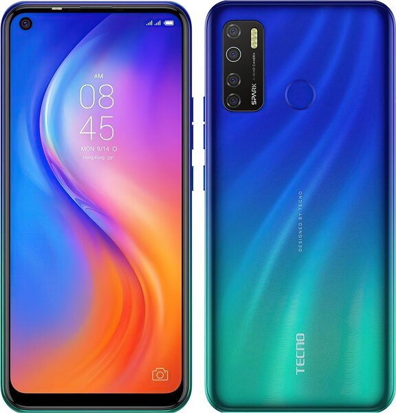 

Смартфон TECNO Spark 5 Pro (KD7) 4/64Gb DS Seabed Blue