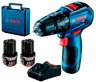 Аккумуляторная дрель-шуруповерт Bosch Professional GSB 12V-30 ударная фото