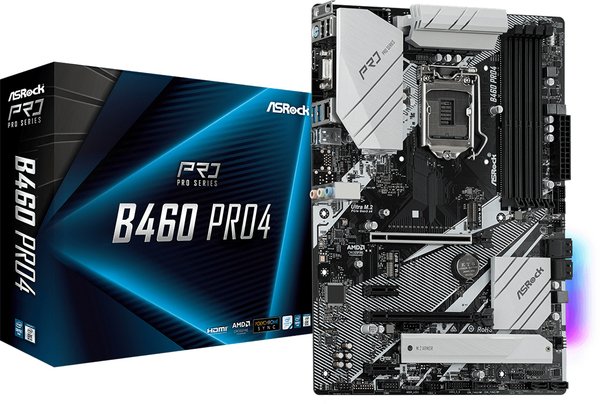 

Материнская плата ASRock B460 Pro4