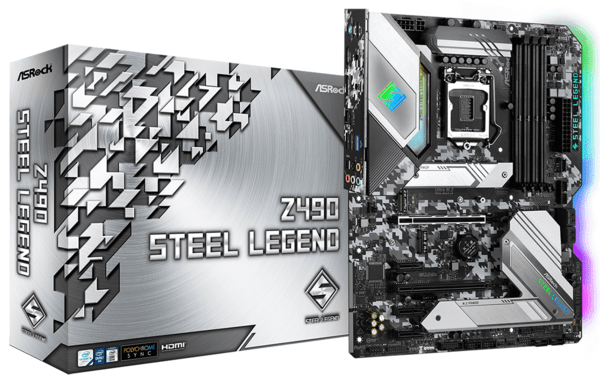 

Материнская плата ASRock Z490 STEEL LEGEND
