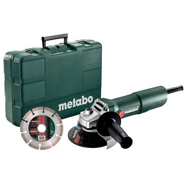 

Угловая шлифмашина Metabo W 750-125 Set (603605690)