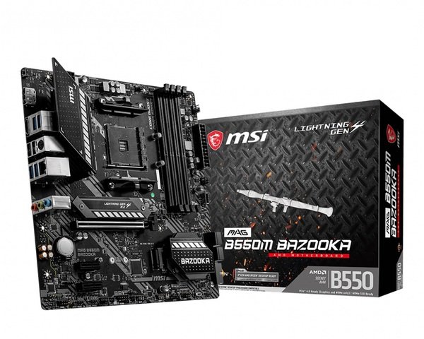 

Материнcкая плата MSI MAG B550M BAZOOKA (MAG_B550M_BAZOOKA)