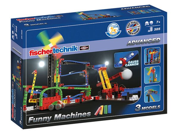 

Конструктор fisсhertechnik Advanced Смешные машины FT-551588