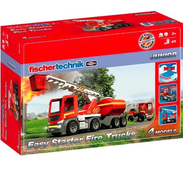 

Конструктор fisсhertechnik Junior Easy Starter Пожарные машины FT-554193