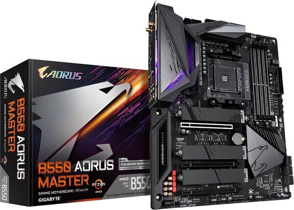 

Материнская плата GIGABYTE B550 AORUS MASTER