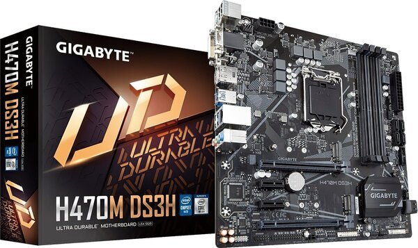 

Материнская плата GIGABYTE H470M DS3H