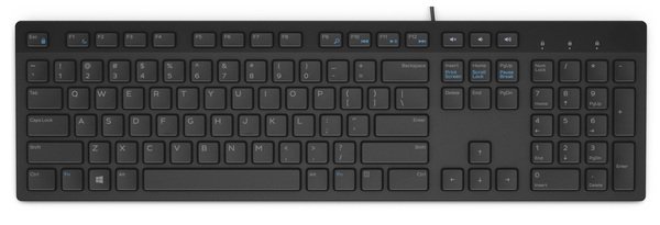 

Клавиатура Dell KB216 Multimedia Keyboard Black (580-ADHK)