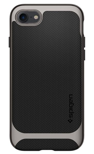 

Чехол Spigen для iPhone SE 2020/8/7 Neo Hybrid Herringbone Gunmetal
