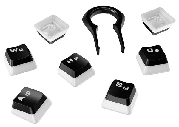 

Набор колпачков для механических клавиатур HyperX Pudding Keycaps (HKCPXA-BK-RU/G)