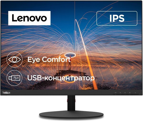 

Монитор 25" LENOVO ThinkVision T25m-10 (61DCRAT1UA)