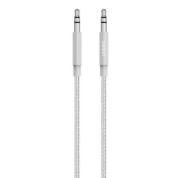 

Кабель Belkin jack 3.5mm - jack 3.5mm Premium 1.2m, silver