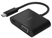  Адаптер Belkin USB-C – VGA 60W PD, black 
