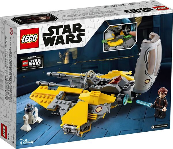 

Конструктор LEGO Star Wars Джедайский перехватчик Энакина (75281)