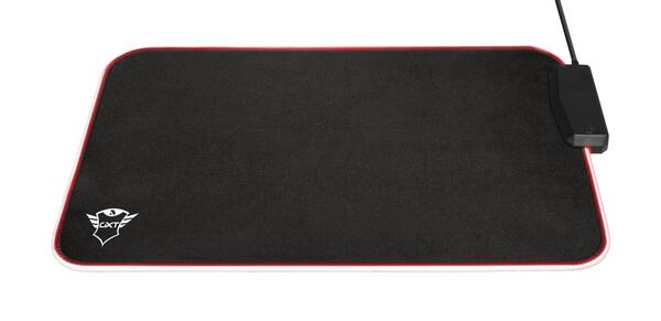 

Игровая поверхность Trust GXT 765 Glide-Flex RGB Mouse Pad with USB Hub Black