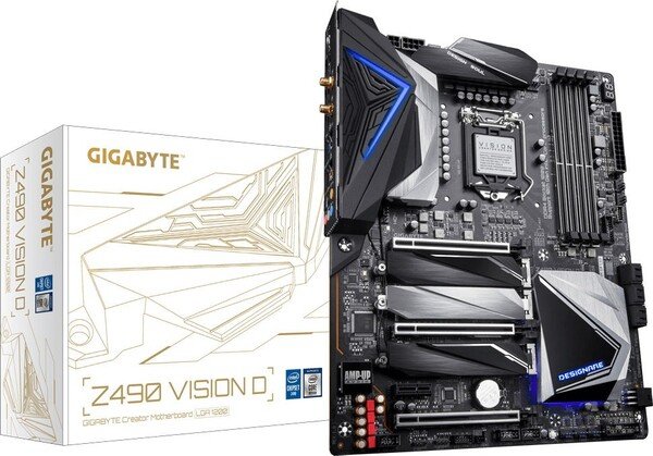 

Материнcкая плата GIGABYTE Z490 VISION D