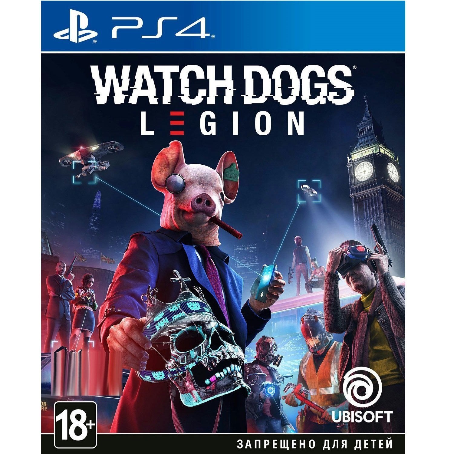 Игра Watch Dogs Legion (PS4, Русская версия) фото 