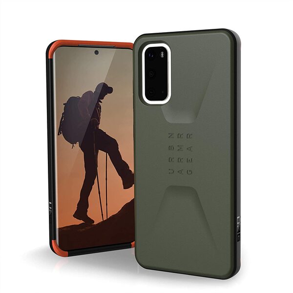 

Чехол UAG для Galaxy S20+ Civilian Olive Drab