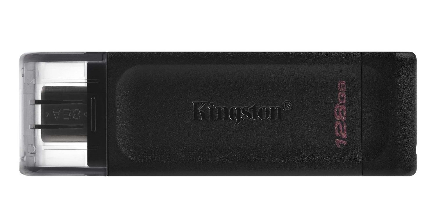 Накопитель USB-C 3.2 KINGSTON DT70 128GB (DT70/128GB) фото 