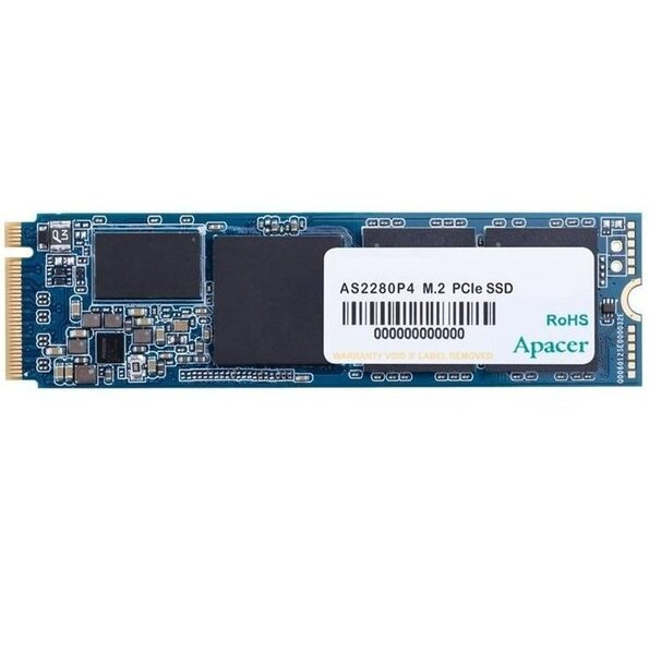 Акція на SSD накопитель Apacer M.2  256GB AS2280P4 NVMe PCIe 3.0 x4 2280 3D TLC (AP256GAS2280P4-1) від MOYO