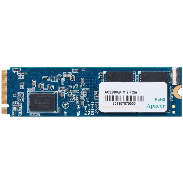 

SSD накопитель Apacer M.2 1TB AS2280Q4 NVMe PCIe 4.0 x4 2280 3D TLC (AP1TBAS2280Q4-1)