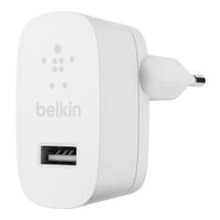  Мережевий ЗП Belkin (12W) USB-A 2.4A, white 
