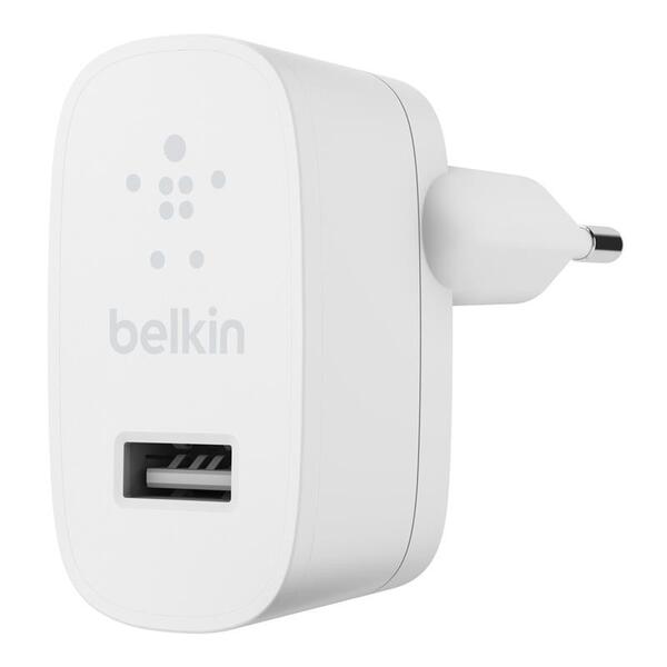 Акція на Сетевое ЗУ Belkin 12W USB-A 2.4A, white (WCA002VFWH) від MOYO