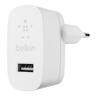 Сетевое ЗУ Belkin (12W) USB-A 2.4A, white фото